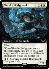 Guarda-costas Mulher-raposa / Werefox Bodyguard - Magic: The Gathering - MoxLand
